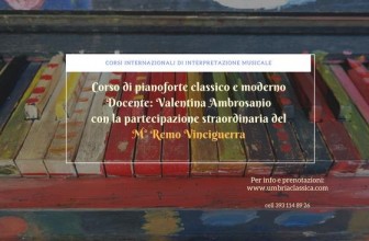 Corso di pianoforte Classico e Moderno